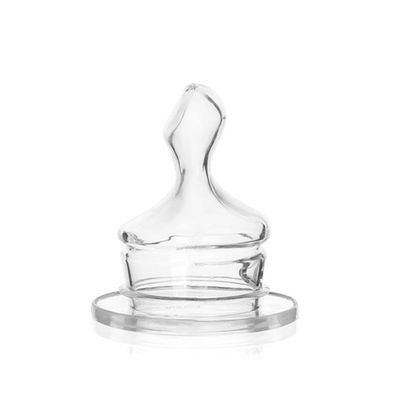 Leher Standar BPA Free Orthodontic Baby Silicone Nipple